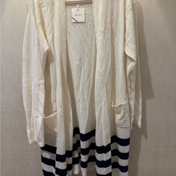 KULE Wool Cashmere Blend Cardigan - Picture 3 of 14